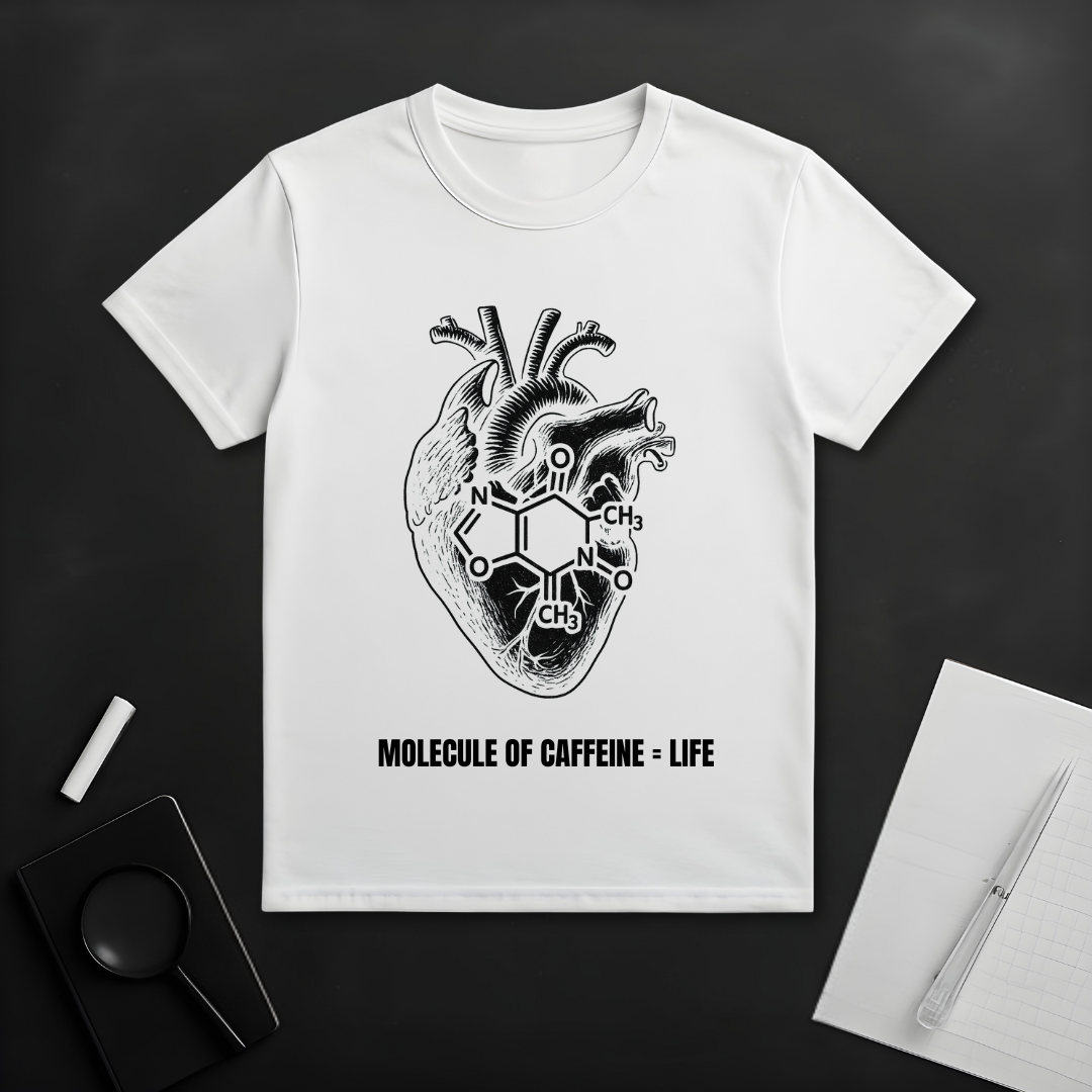 Molecule of Caffeine = Life T-Shirt