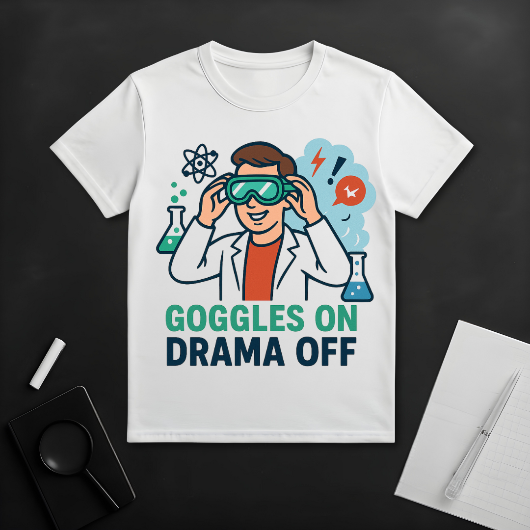 Goggles On Drama Off T-Shirt