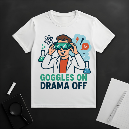 Goggles On Drama Off T-Shirt