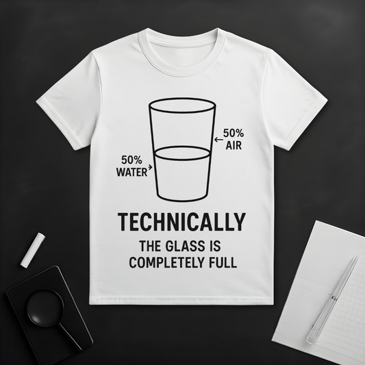 Glass is Completely Full T-Shirt