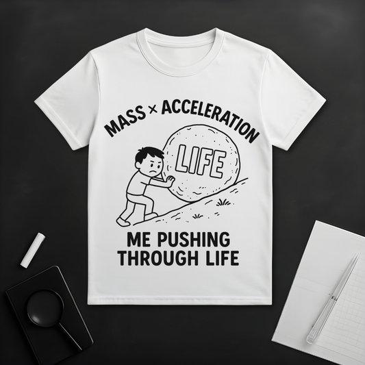 Me Pushing Through Life T-Shirt