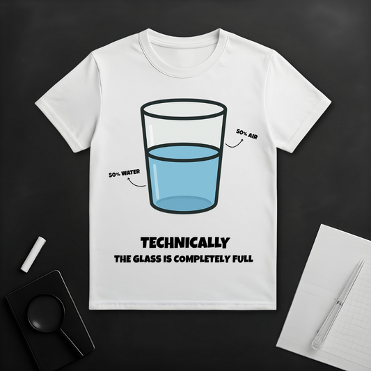 Completely Full Glass T-Shirt