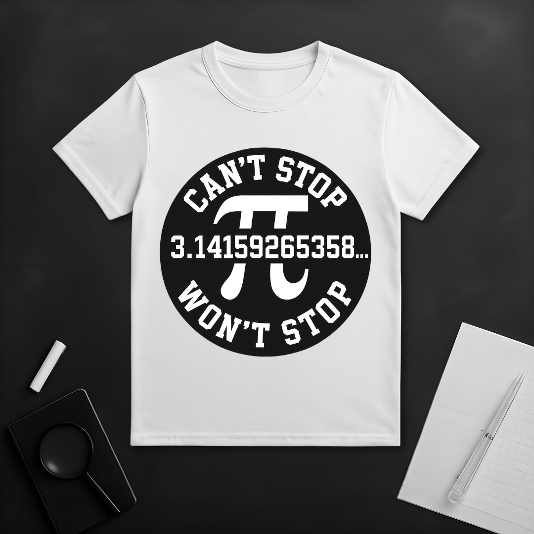 Pi Can't Stop Won't Stop T-Shirt