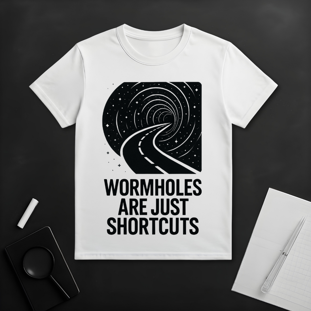 Wormholes Are Just Shortcuts T-Shirt