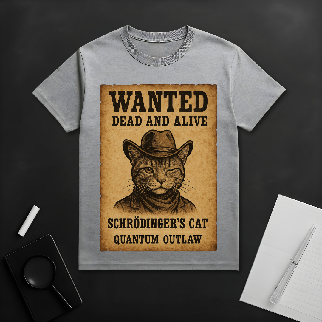 Wanted: Schrödinger's Cat T-Shirt