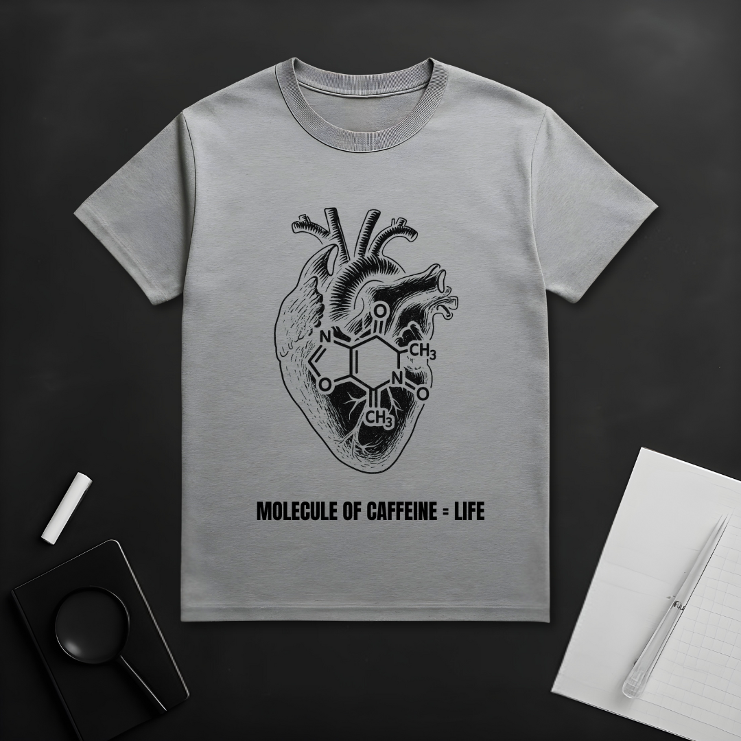 Molecule of Caffeine = Life T-Shirt