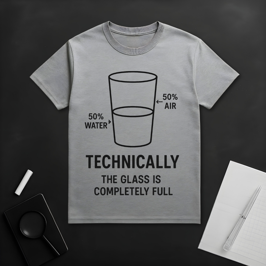 Glass is Completely Full T-Shirt