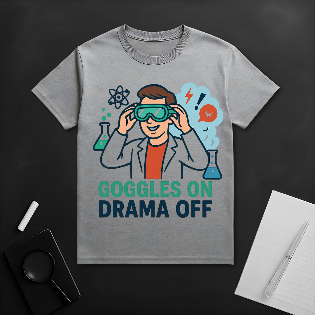 Goggles On Drama Off T-Shirt