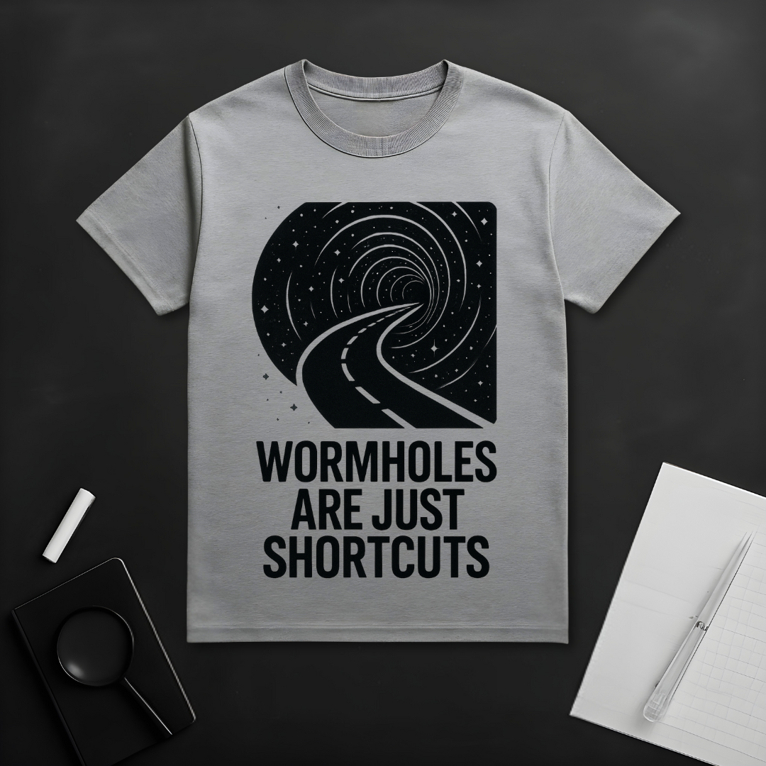 Wormholes Are Just Shortcuts T-Shirt