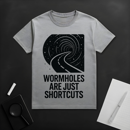 Wormholes Are Just Shortcuts T-Shirt