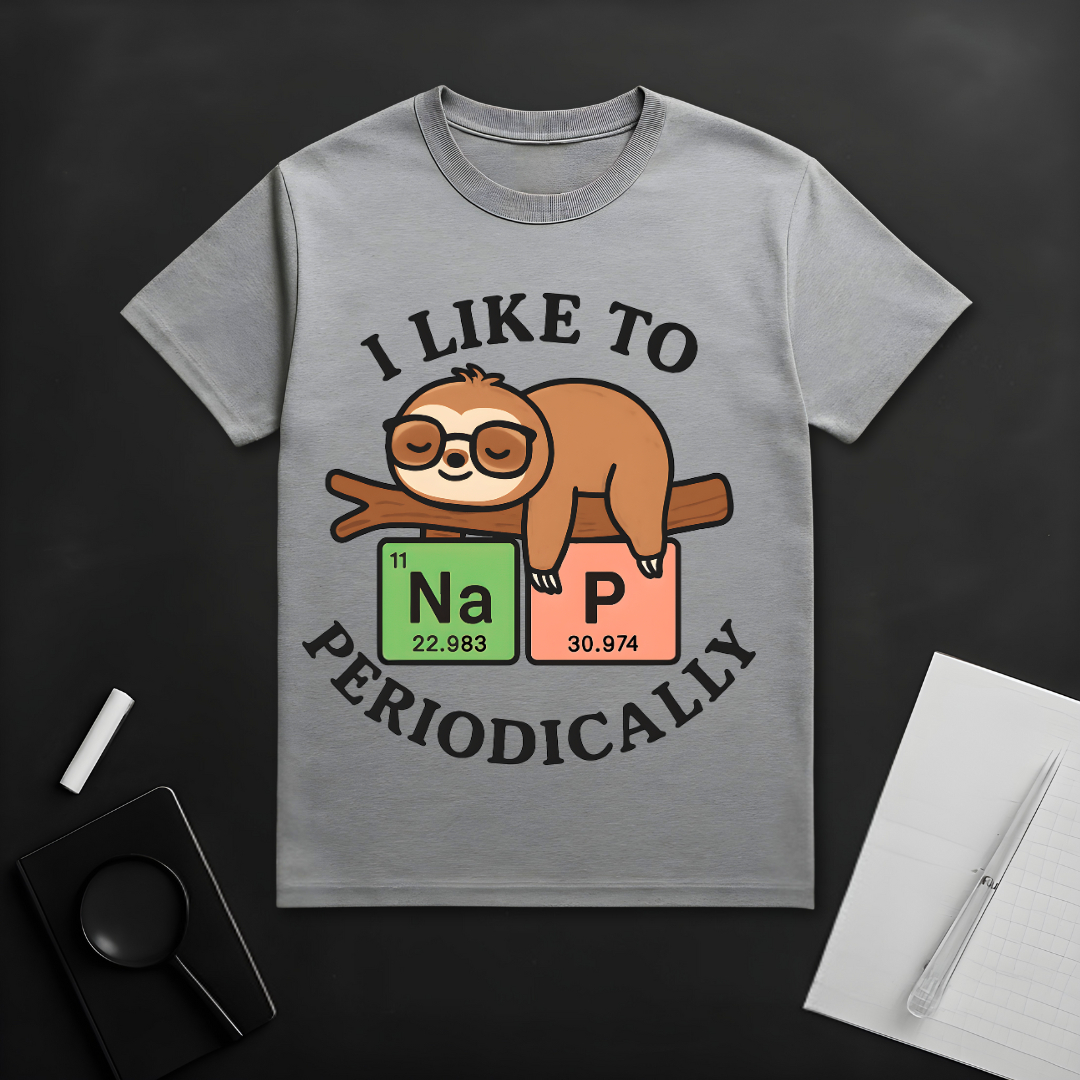 I Like to Nap Periodically T-Shirt