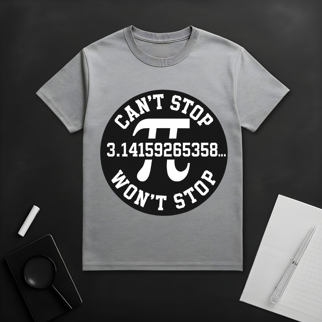 Pi Can't Stop Won't Stop T-Shirt