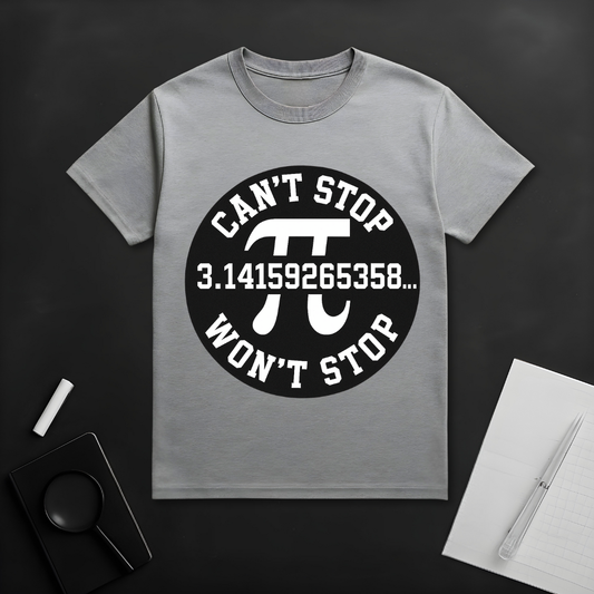 Pi Can't Stop Won't Stop T-Shirt