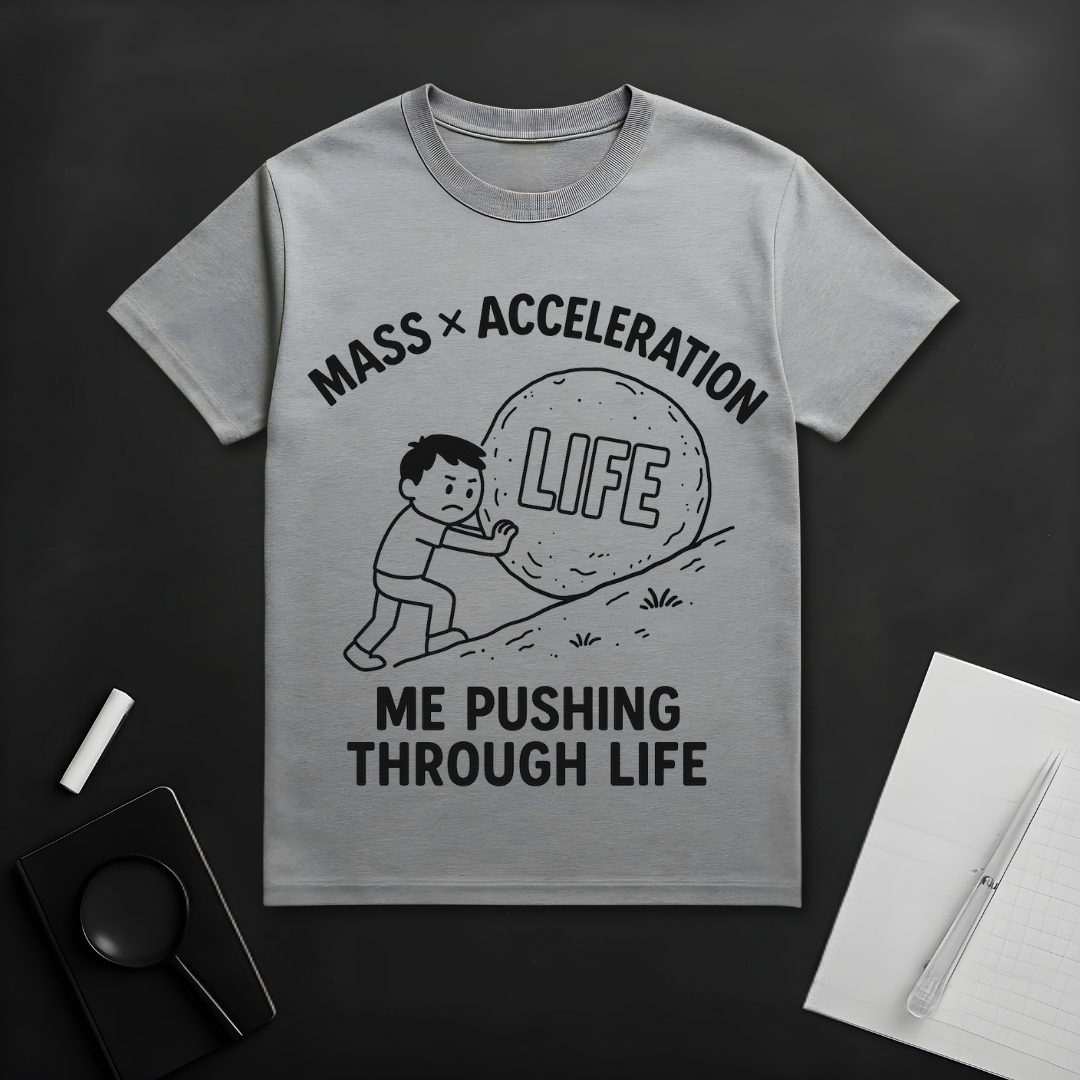 Me Pushing Through Life T-Shirt