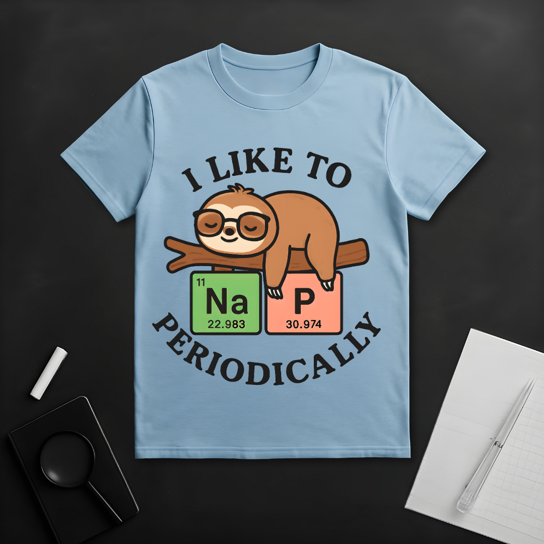 I Like to Nap Periodically T-Shirt