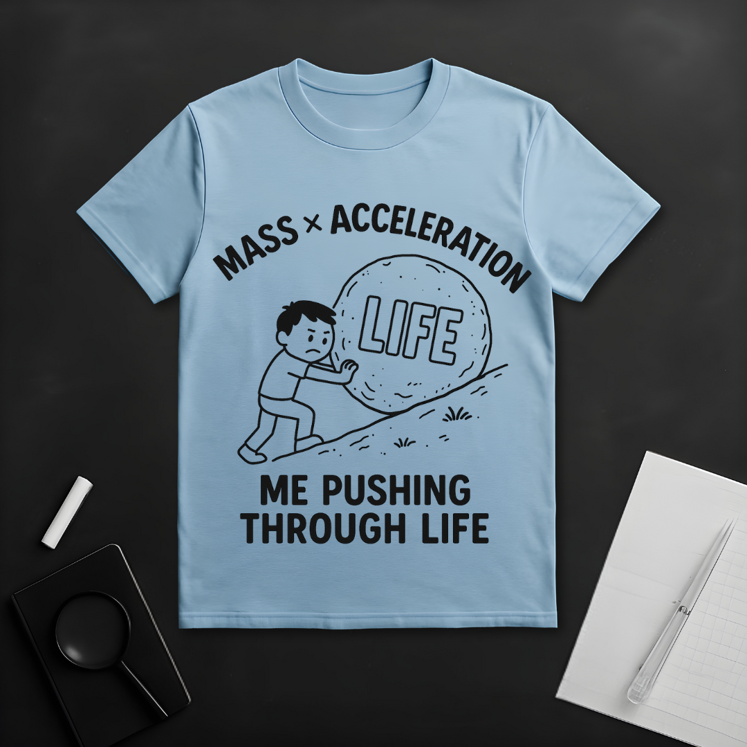 Me Pushing Through Life T-Shirt