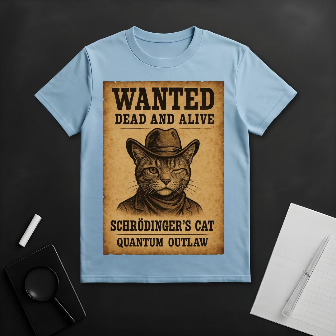 Wanted: Schrödinger's Cat T-Shirt