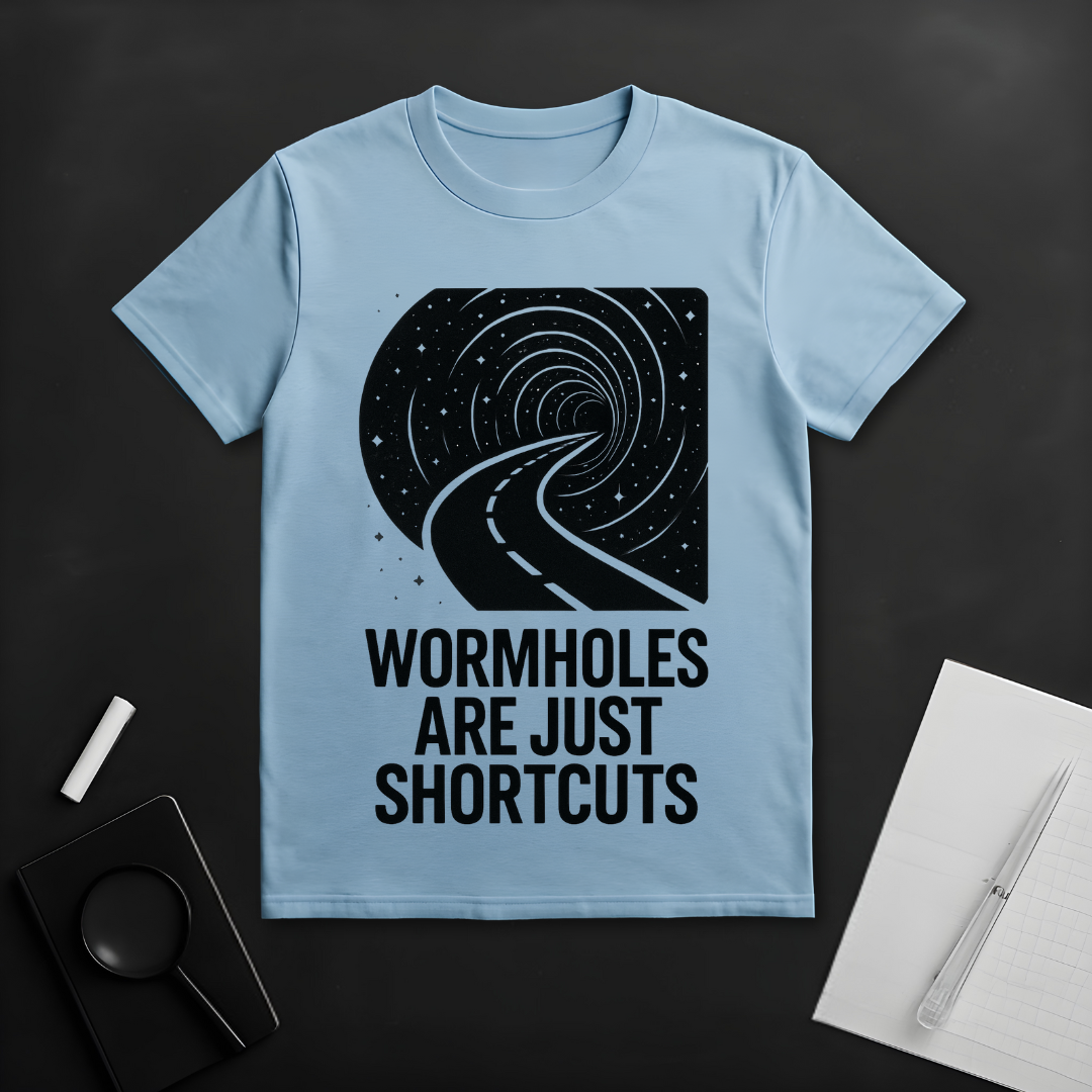 Wormholes Are Just Shortcuts T-Shirt