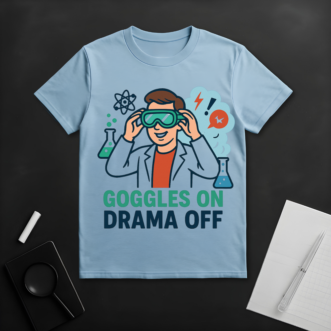 Goggles On Drama Off T-Shirt