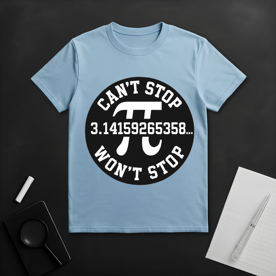 Pi Can't Stop Won't Stop T-Shirt