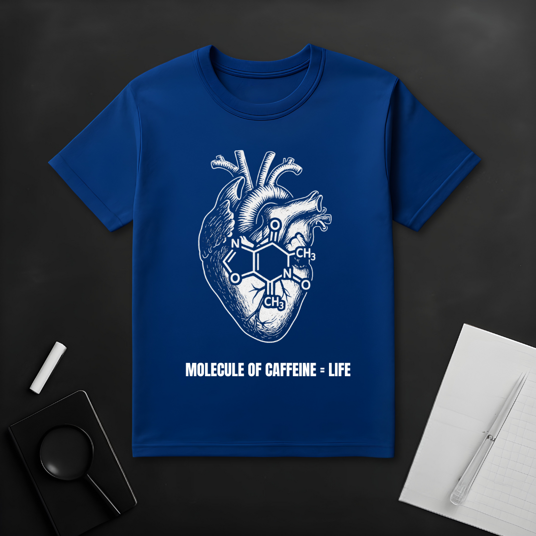 Molecule of Caffeine = Life T-Shirt