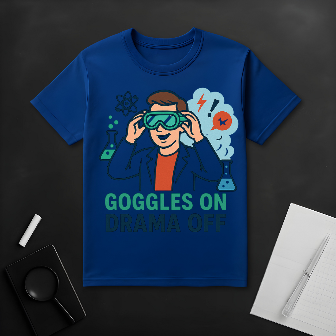 Goggles On Drama Off T-Shirt