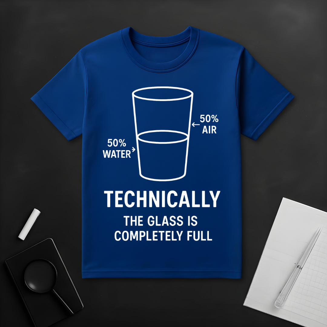Glass is Completely Full T-Shirt