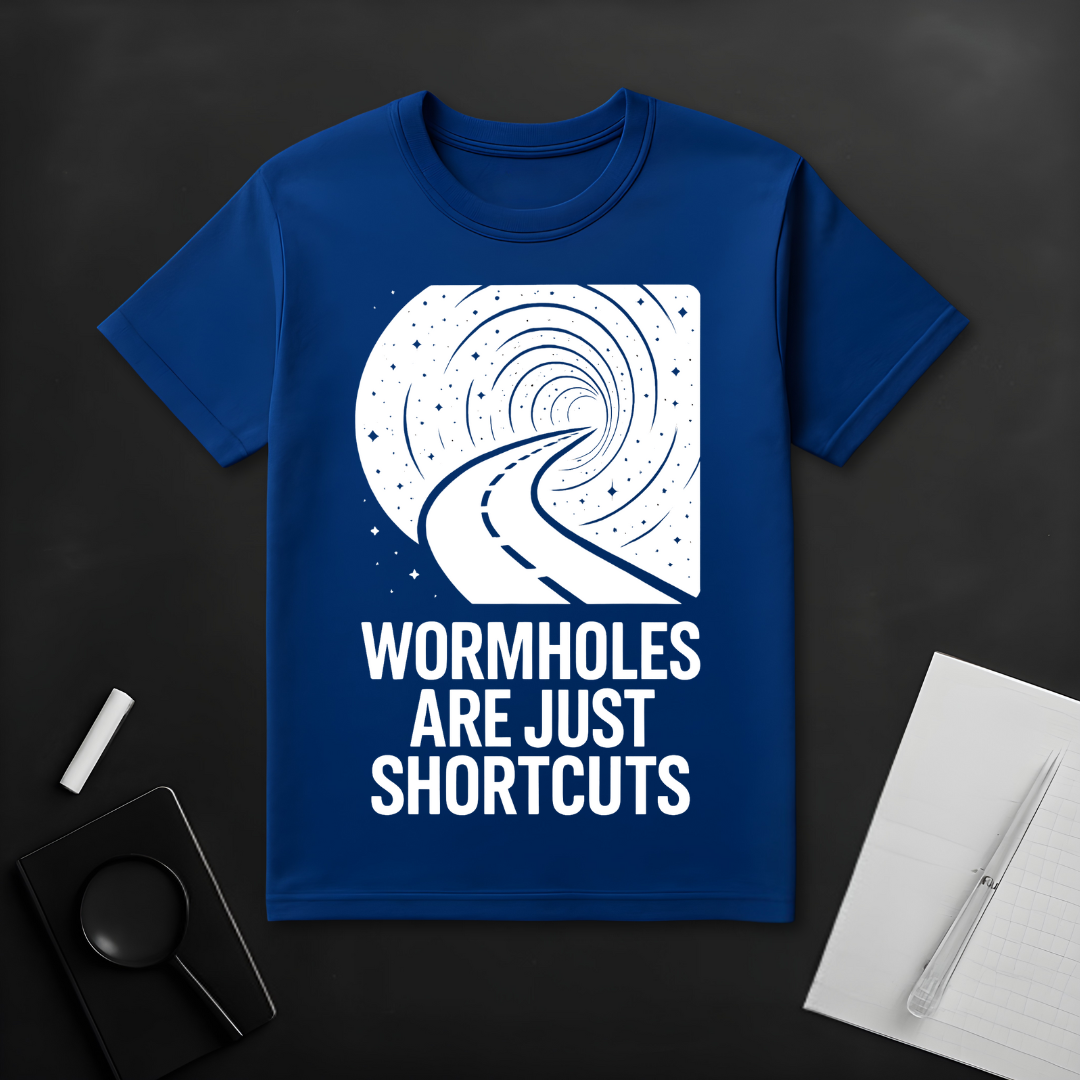 Wormholes Are Just Shortcuts T-Shirt