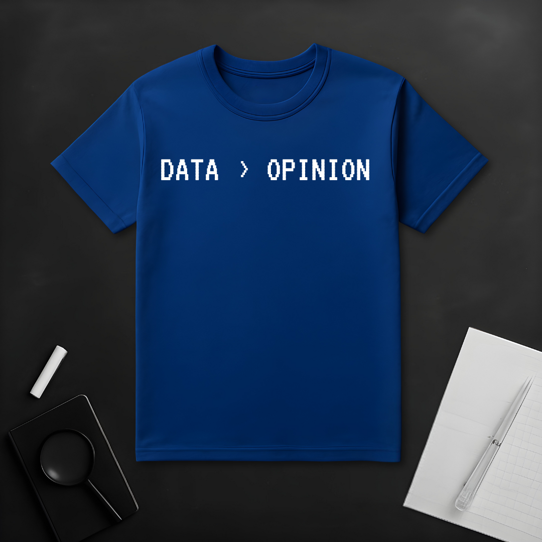 Data > Opinion T-Shirt