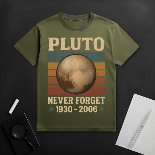 Never Forget Pluto T-Shirt