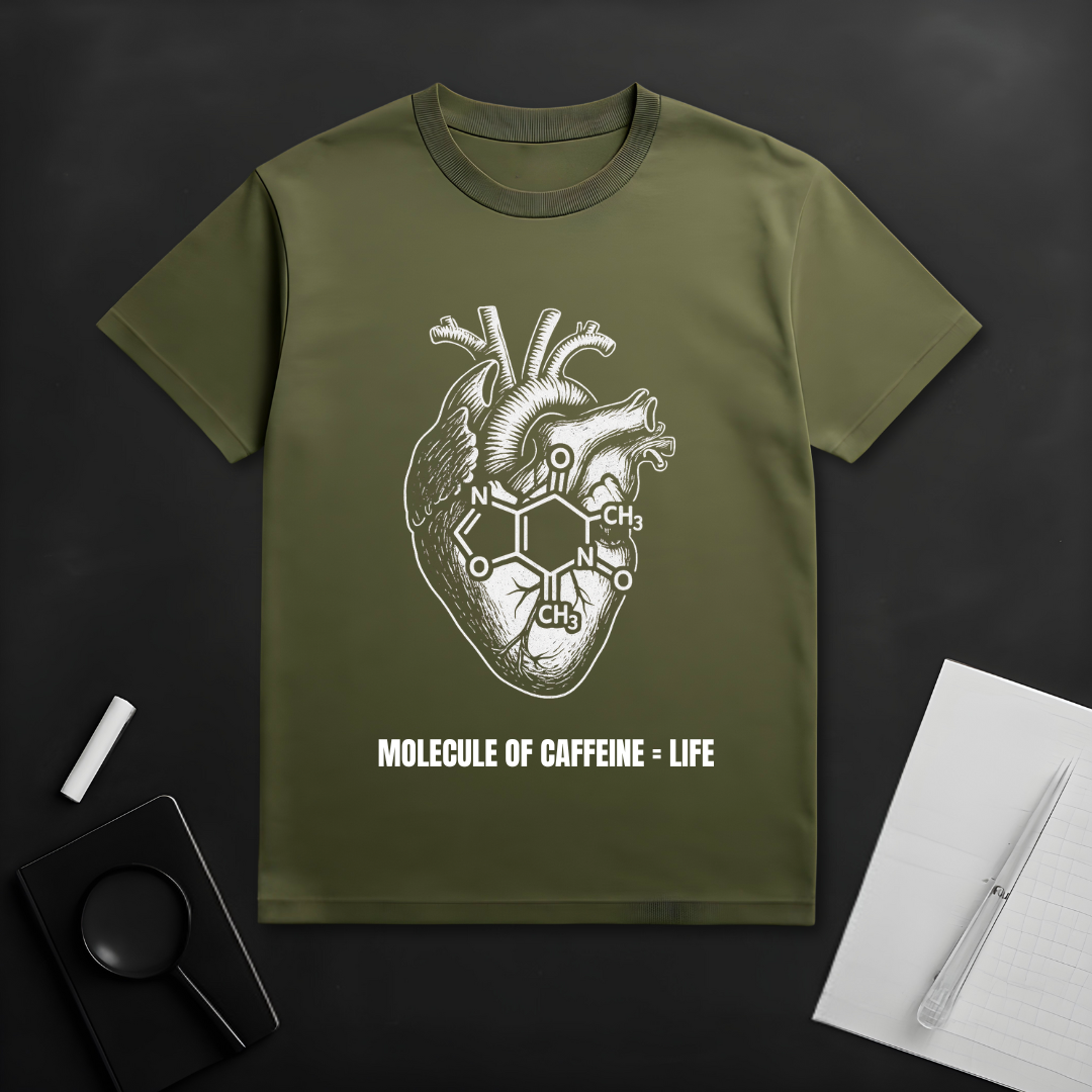 Molecule of Caffeine = Life T-Shirt
