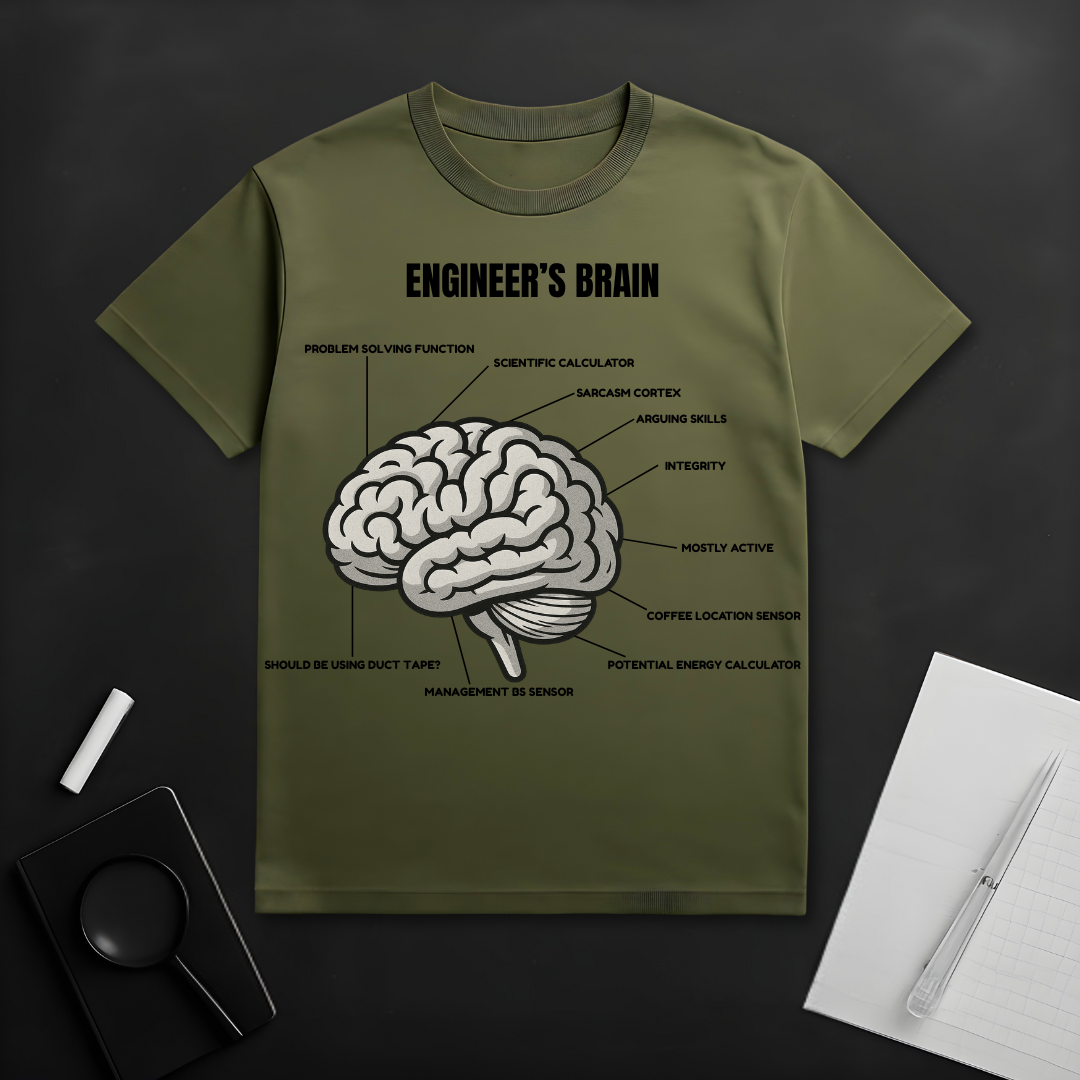 Engineer's Brain T-Shirt