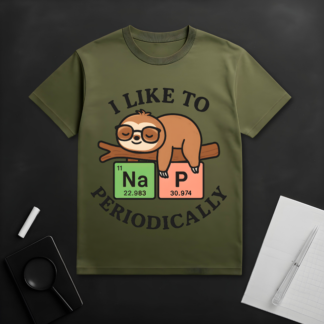 I Like to Nap Periodically T-Shirt