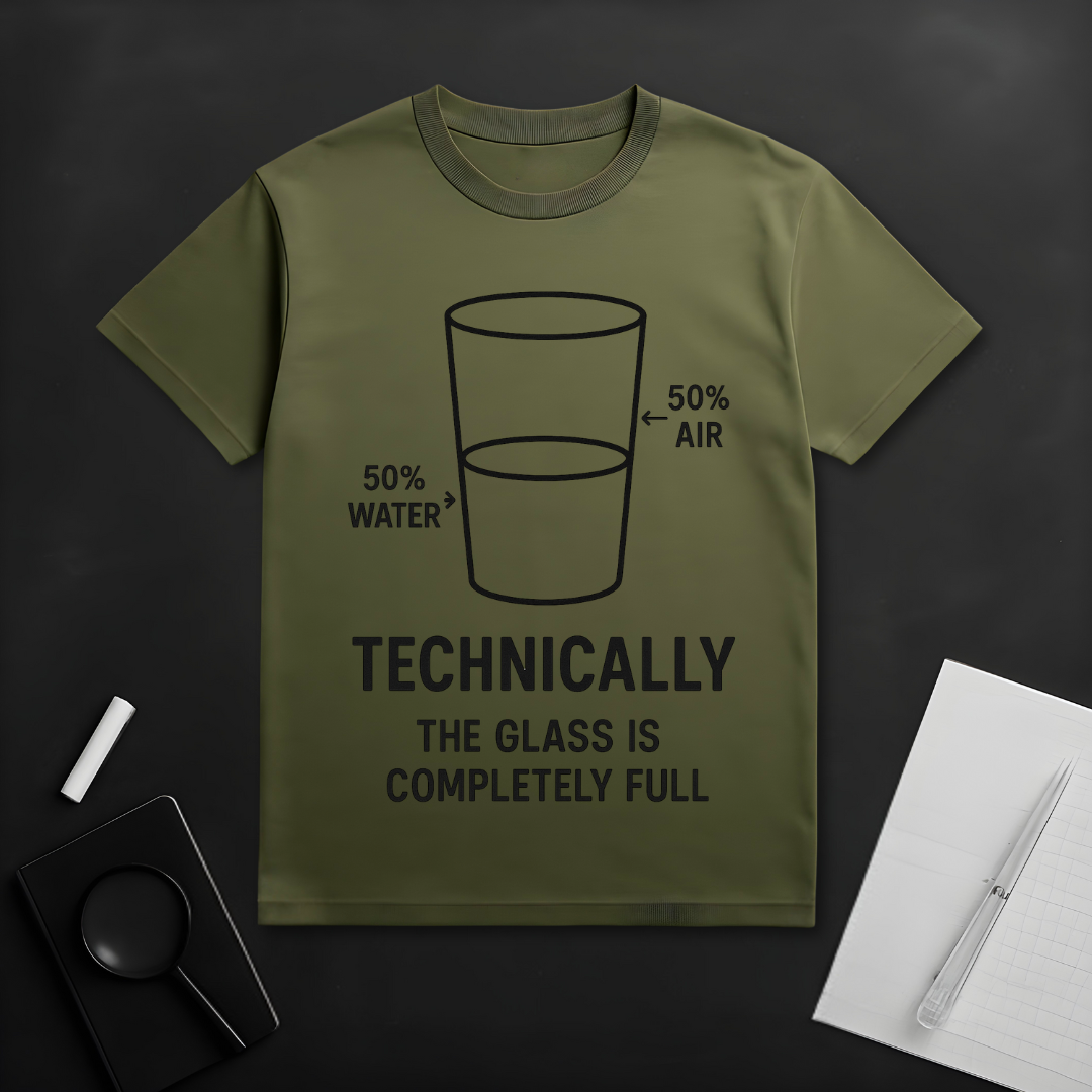 Glass is Completely Full T-Shirt