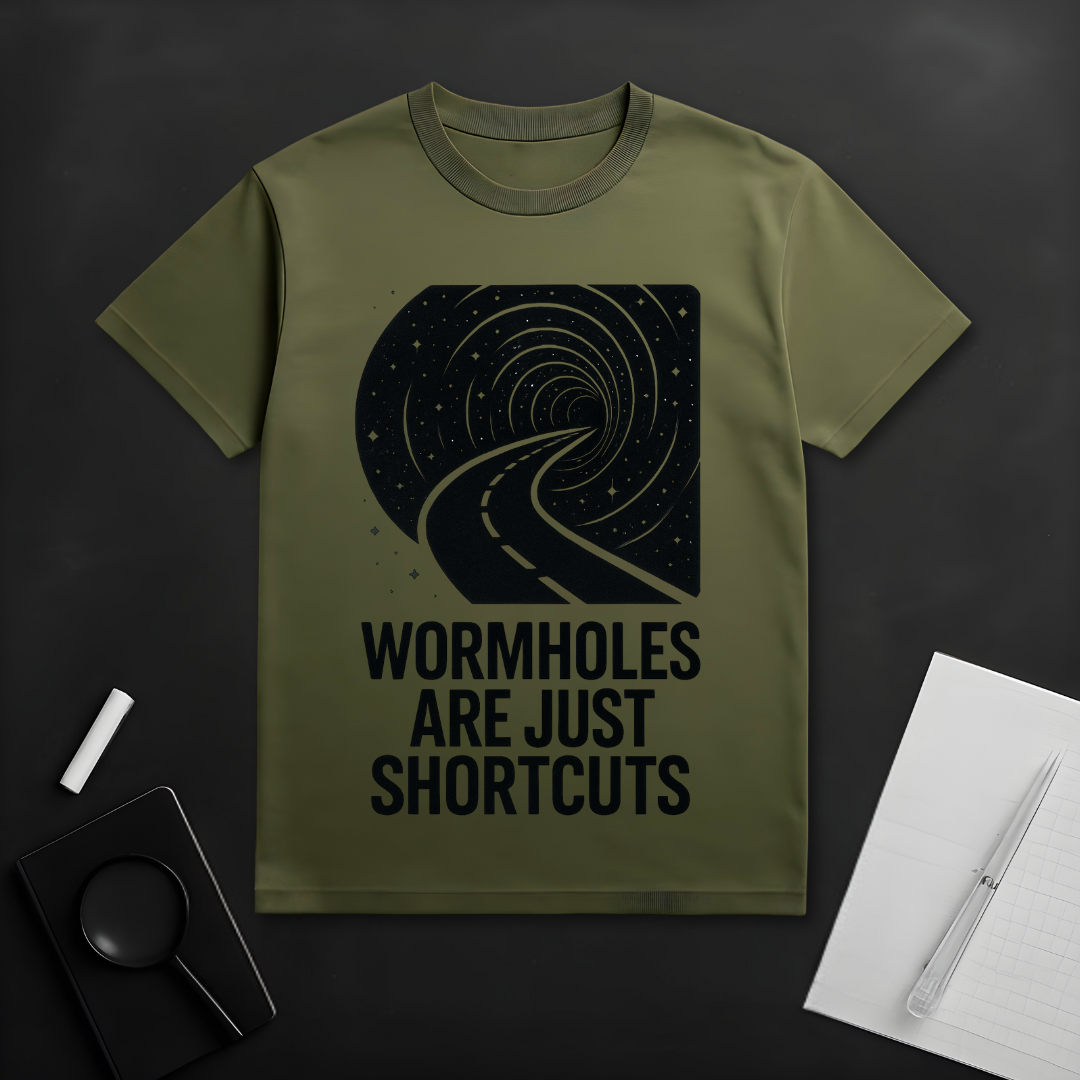 Wormholes Are Just Shortcuts T-Shirt