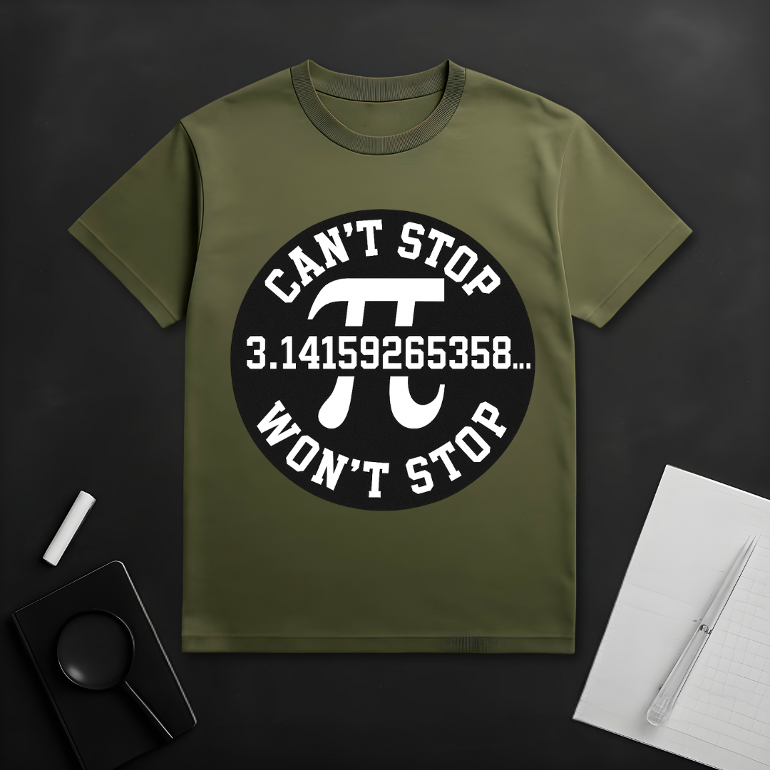 Pi Can't Stop Won't Stop T-Shirt