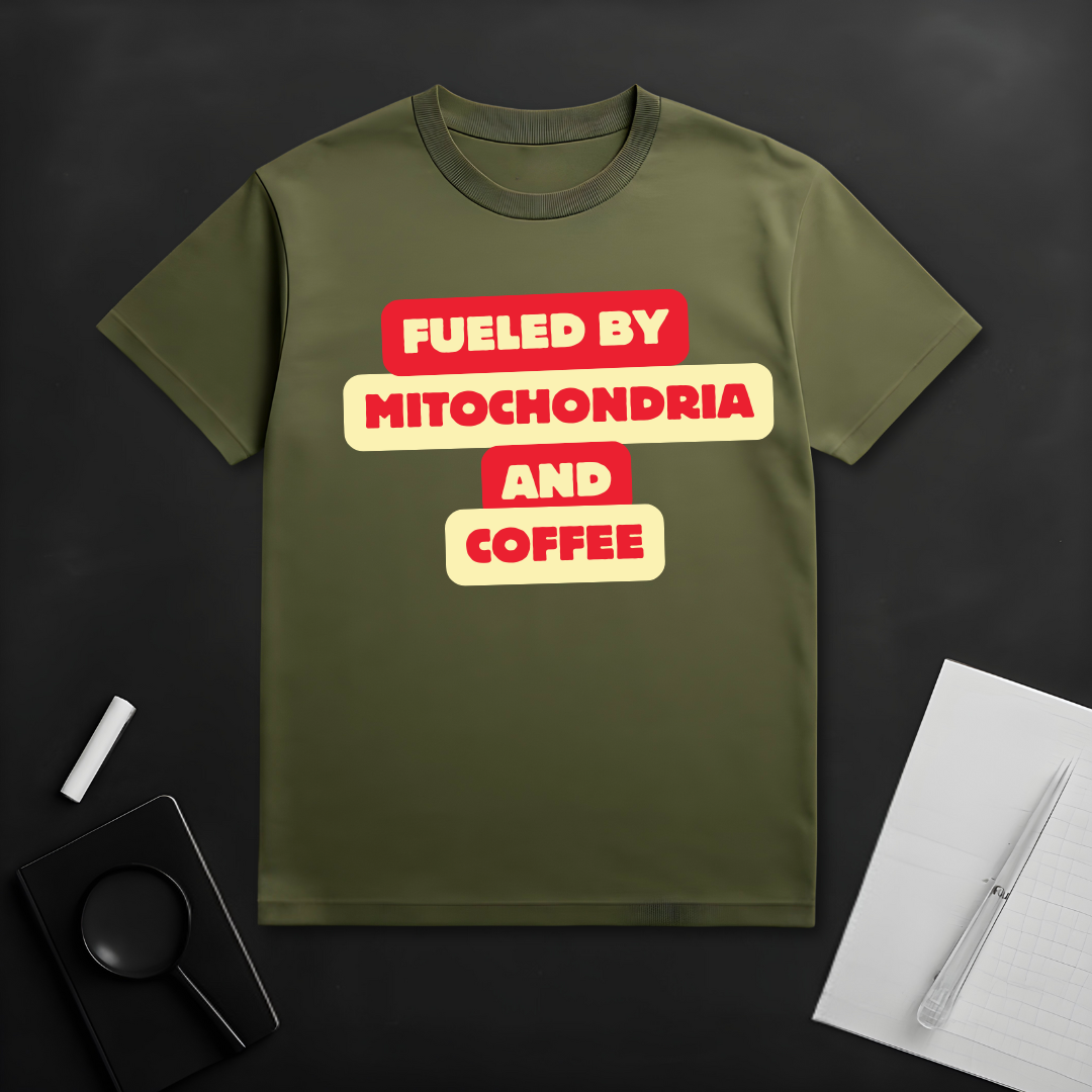 Fueled by Mitochondria and Coffee T-Shirt