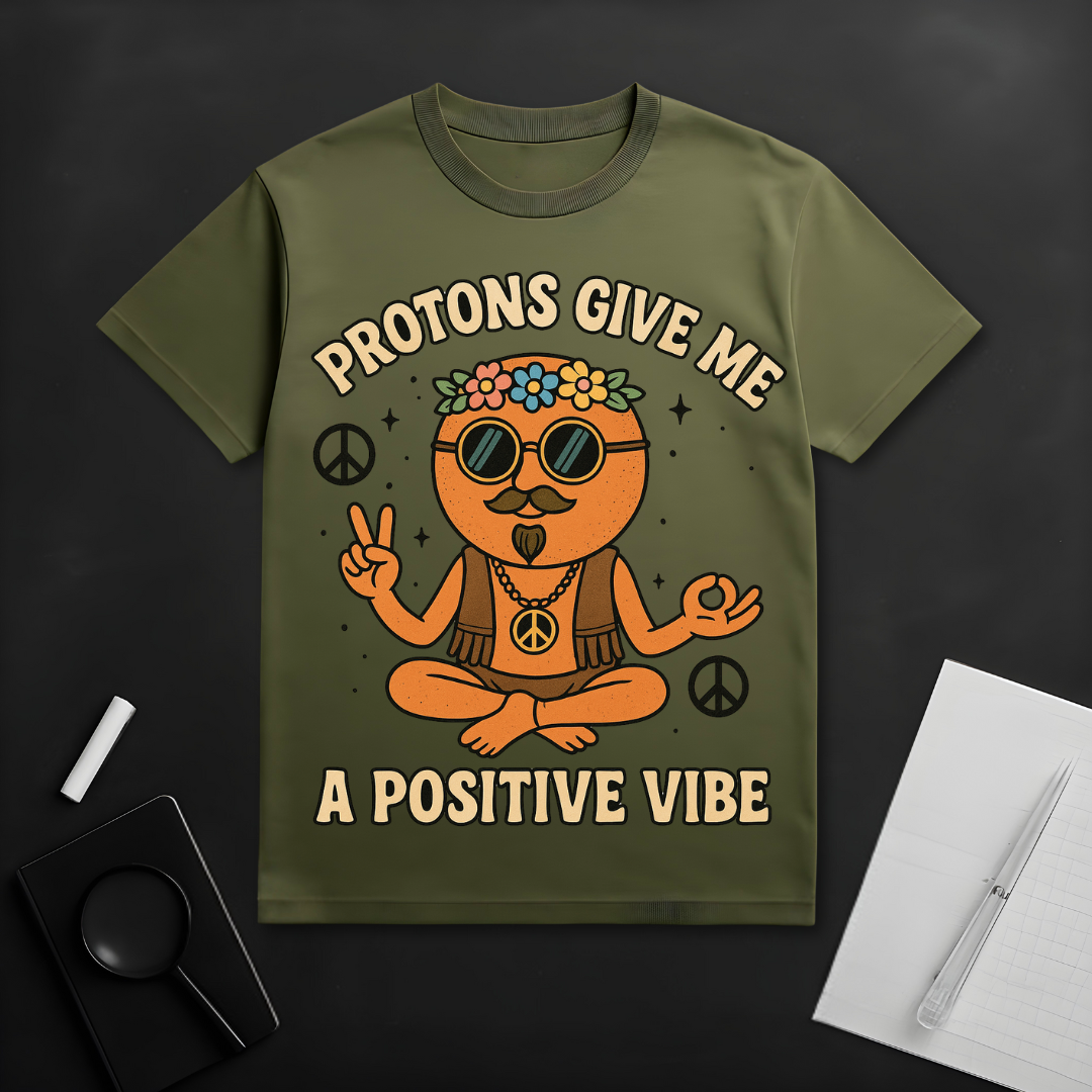 Protons Give Me a Positive Vibe T-Shirt