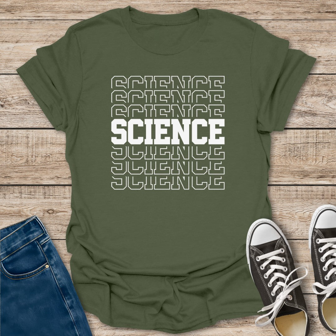 Science Text Graphic T-Shirt