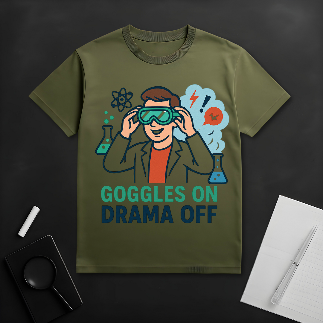 Goggles On Drama Off T-Shirt