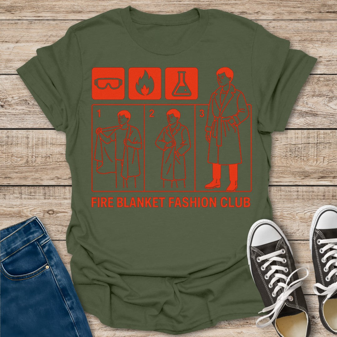 Fire Blanket Fashion Club T-Shirt