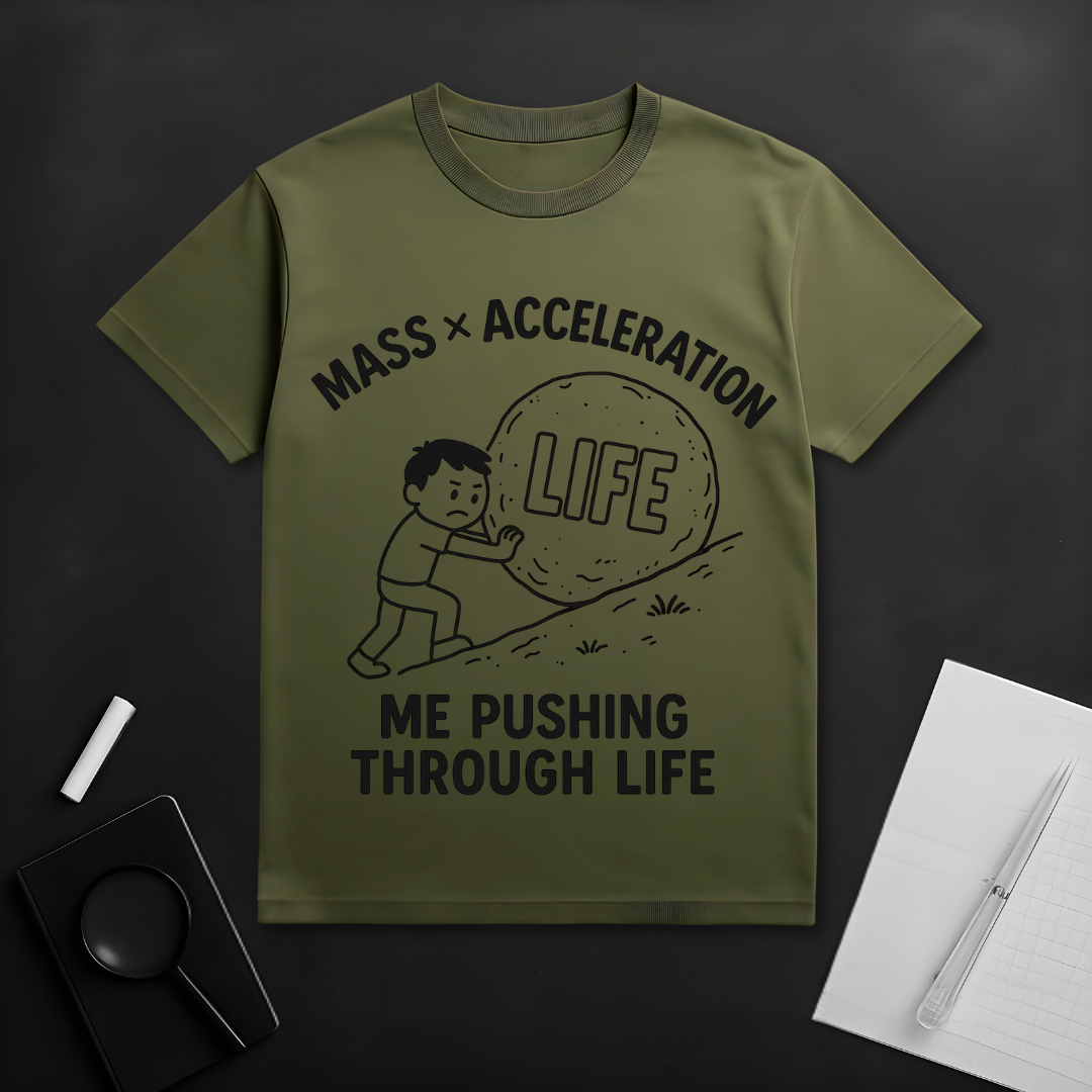 Me Pushing Through Life T-Shirt