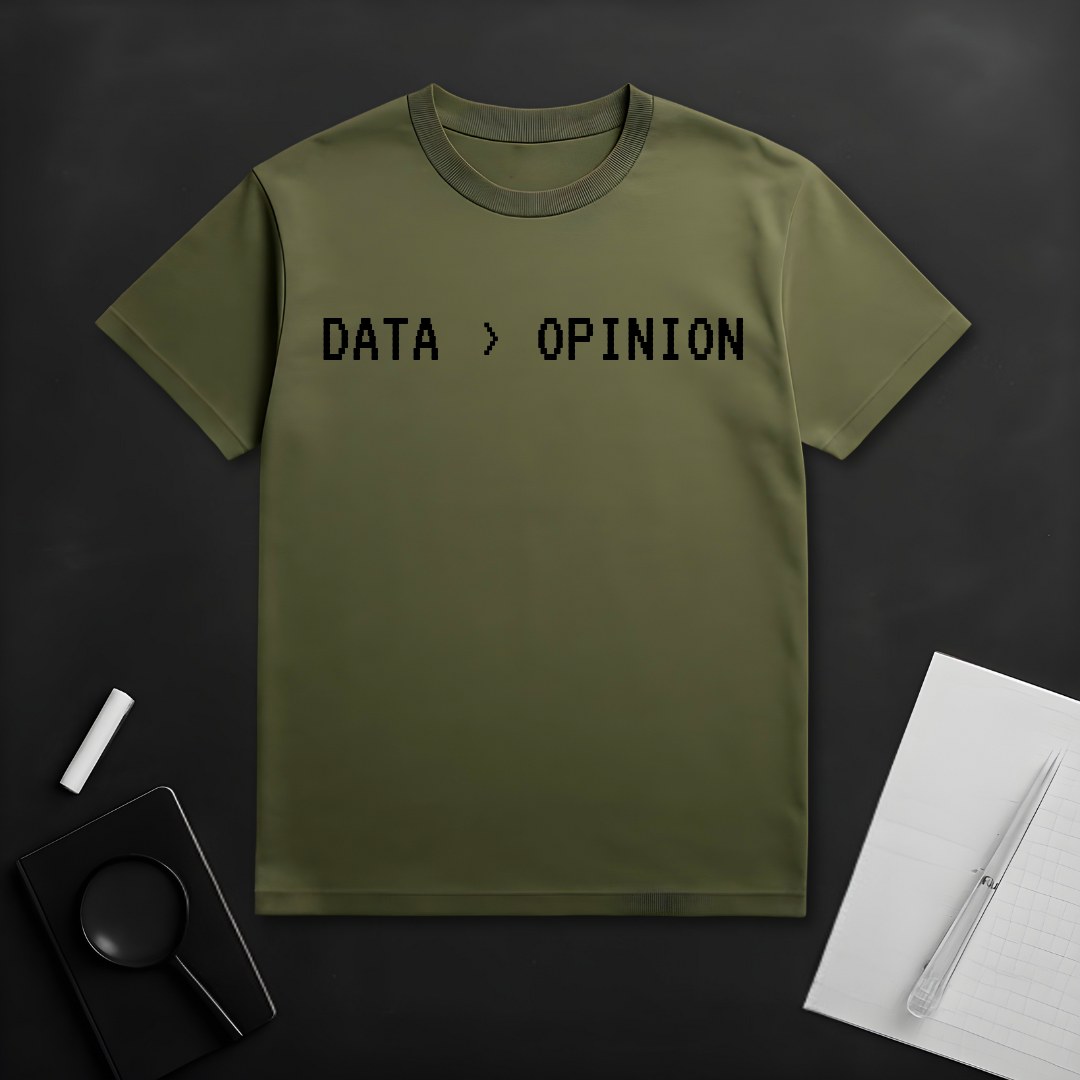 Data > Opinion T-Shirt
