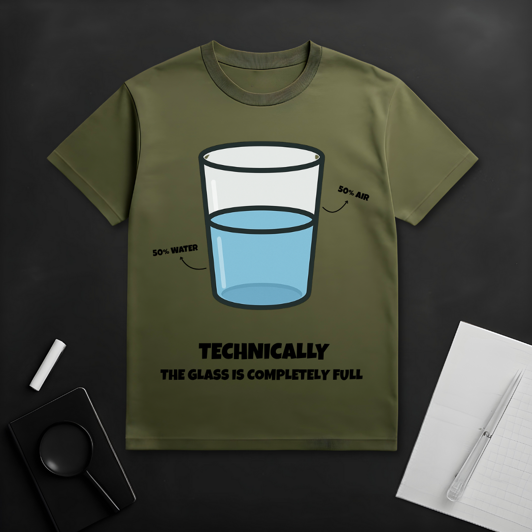Completely Full Glass T-Shirt