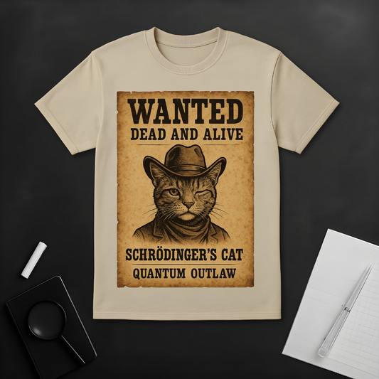 Wanted: Schrödinger's Cat T-Shirt