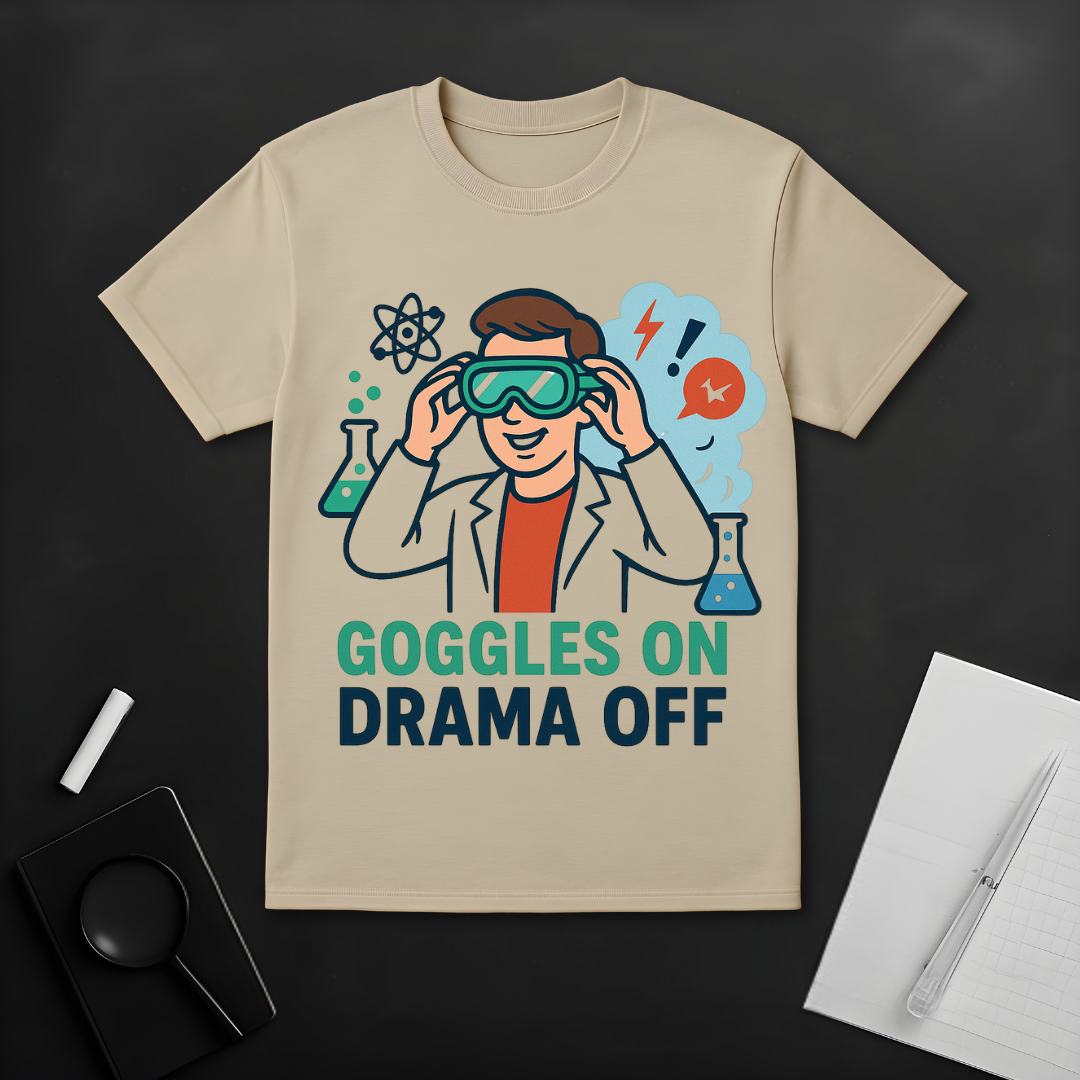 Goggles On Drama Off T-Shirt