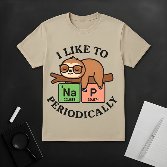 I Like to Nap Periodically T-Shirt