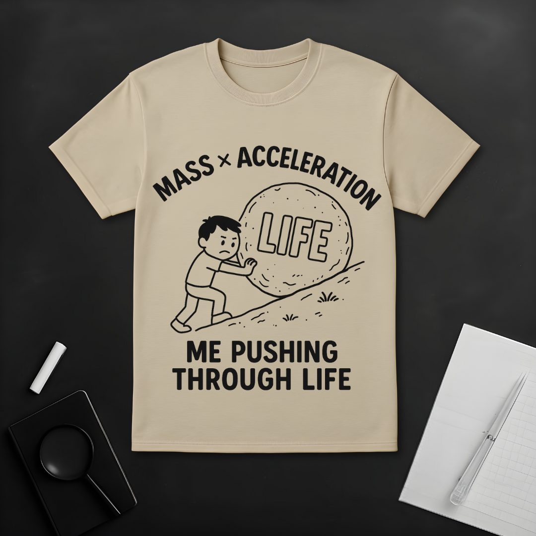 Me Pushing Through Life T-Shirt