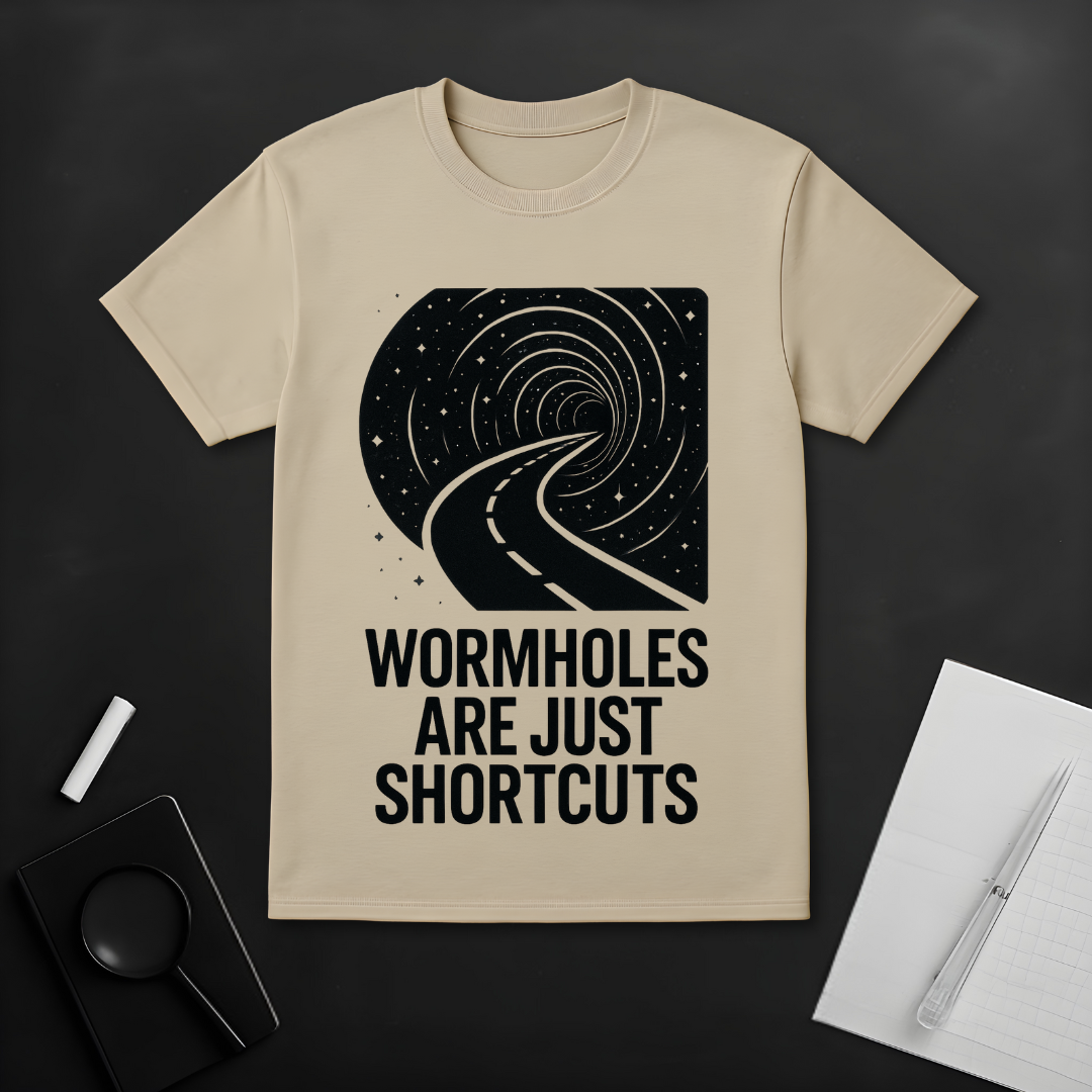 Wormholes Are Just Shortcuts T-Shirt