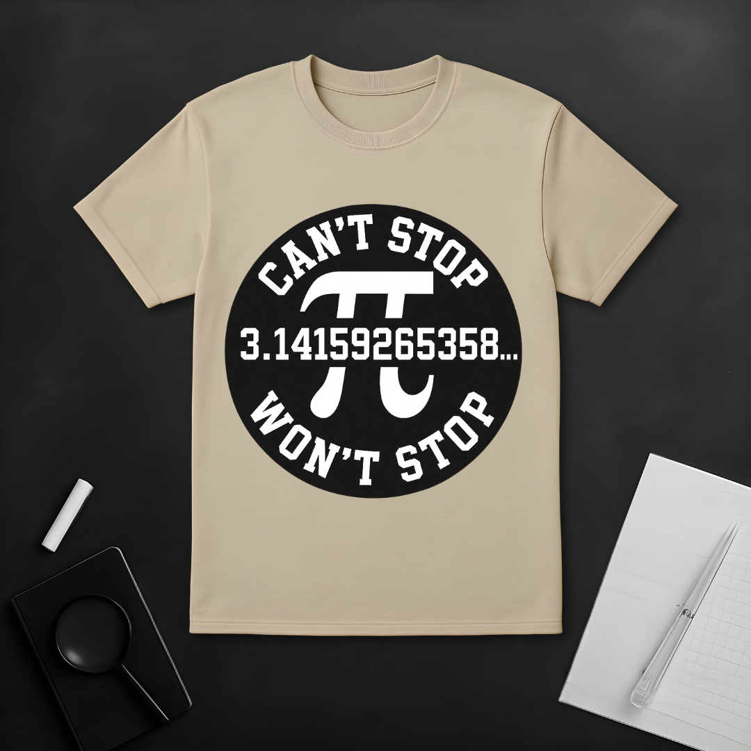 Pi Can't Stop Won't Stop T-Shirt